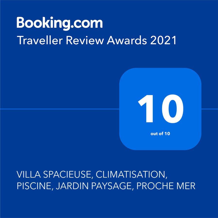 סן-סיר-סור-מר Villa Spacieuse, Climatisation, Piscine, Jardin Paysage, Proche Mer מראה חיצוני תמונה