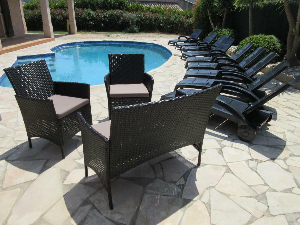 סן-סיר-סור-מר Villa Spacieuse, Climatisation, Piscine, Jardin Paysage, Proche Mer מראה חיצוני תמונה